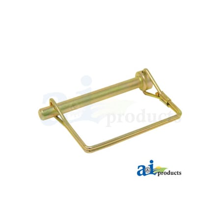 A & I Products Hitch Pin 5/16" X 2- 1/2" (5 PK) 8" x6" x0.5" A-HL21